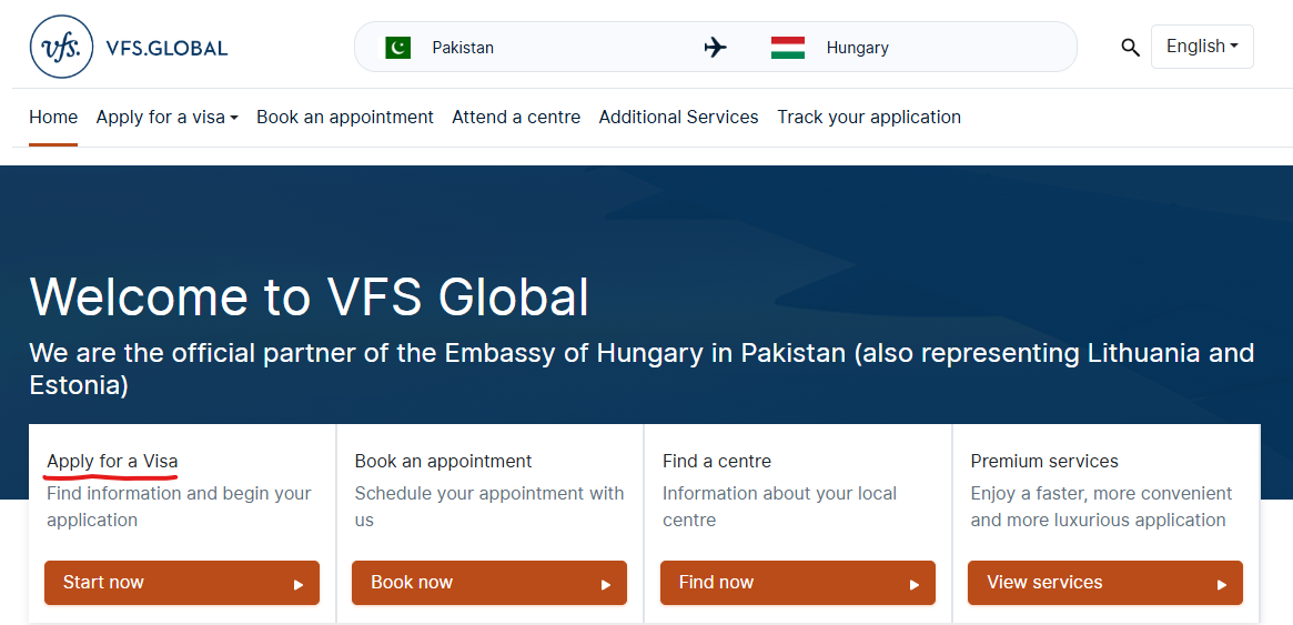 Apply for a Hungary visa