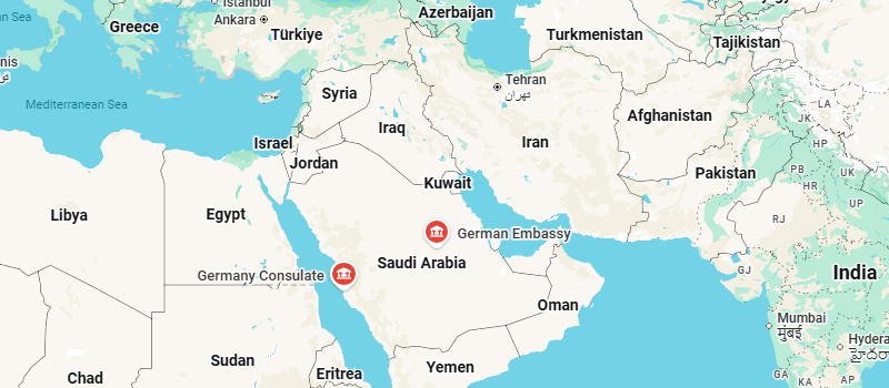 German Embassy in Saudi Arabia