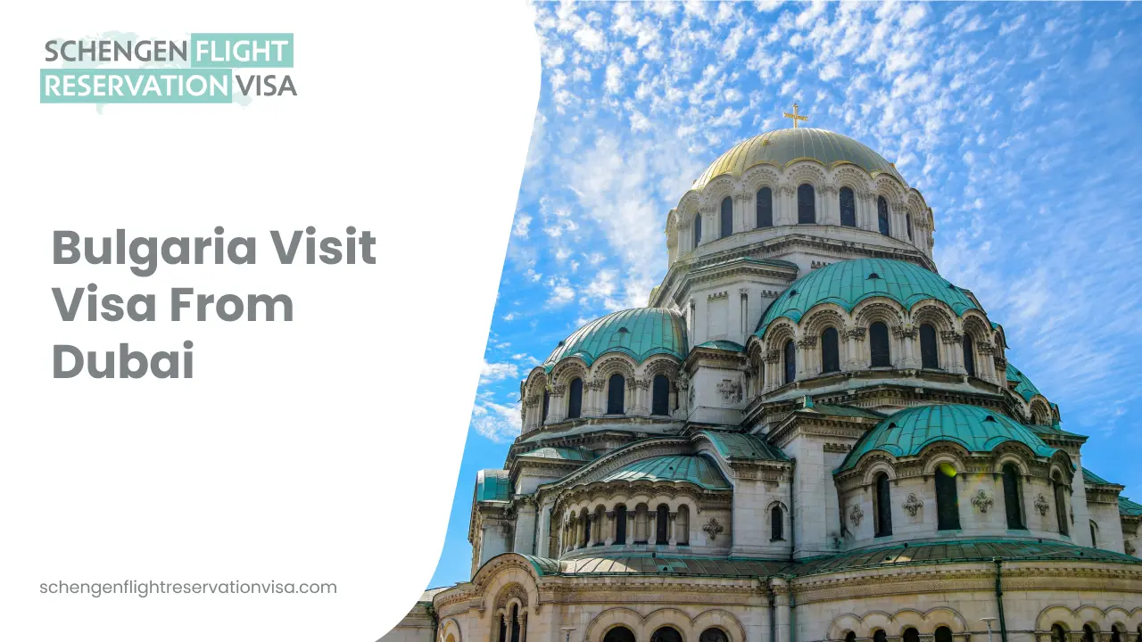Bulgaria visit visa from Dubai featuring Alexander Nevsky Cathedral in Sofia, a popular tourist destination for travelers applying for Bulgaria tourist visa from UAE