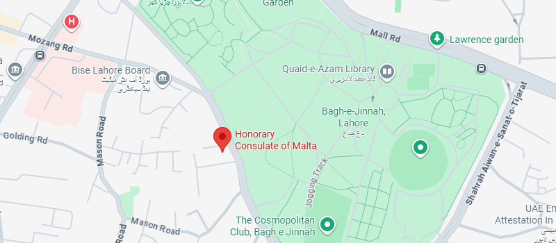 Honorary Consulate of Malta in Pakistan