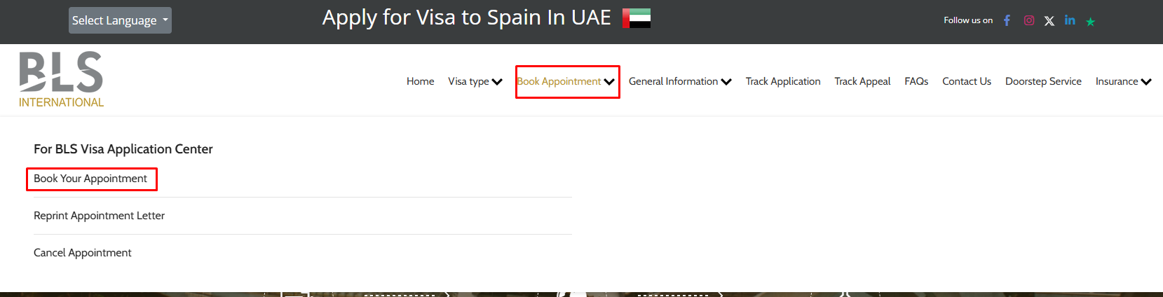 Schedule your appointment for a Spain visit visa