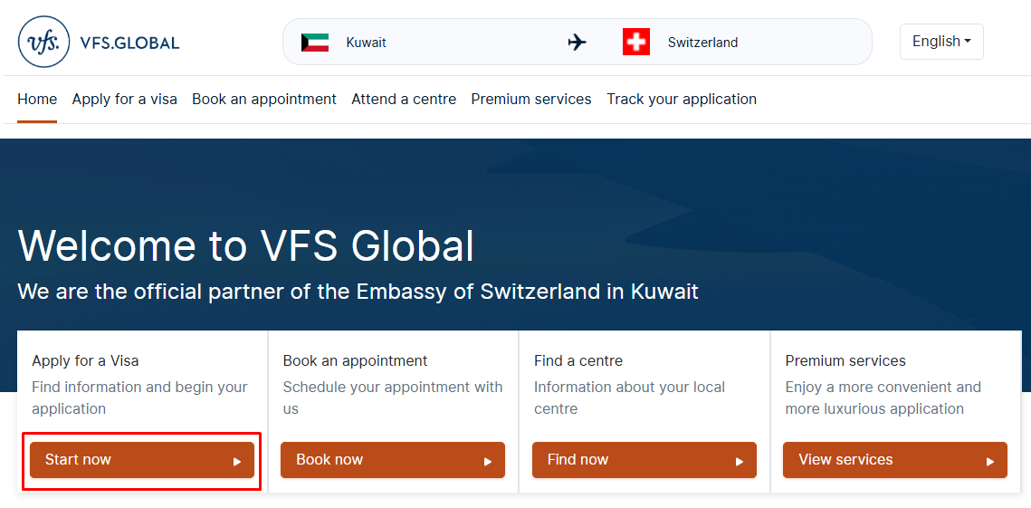 Apply for a Swiss visa