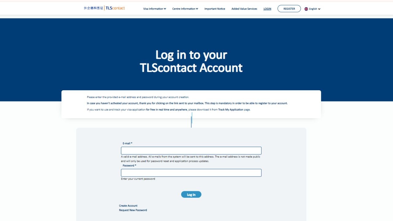 imply enter your information to log in