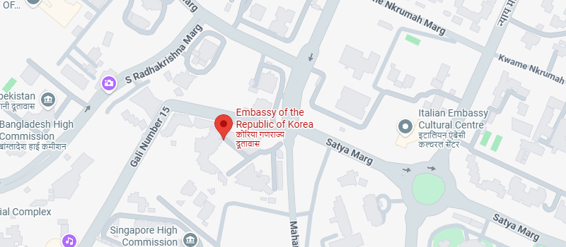Embassy of South Korea India