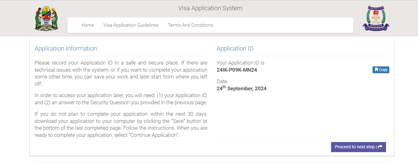 Application ID