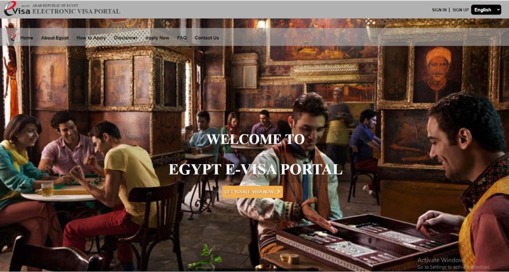 Egypt eVisa Portal