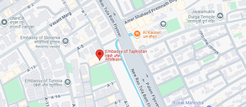 Tajikistan Embassy in India