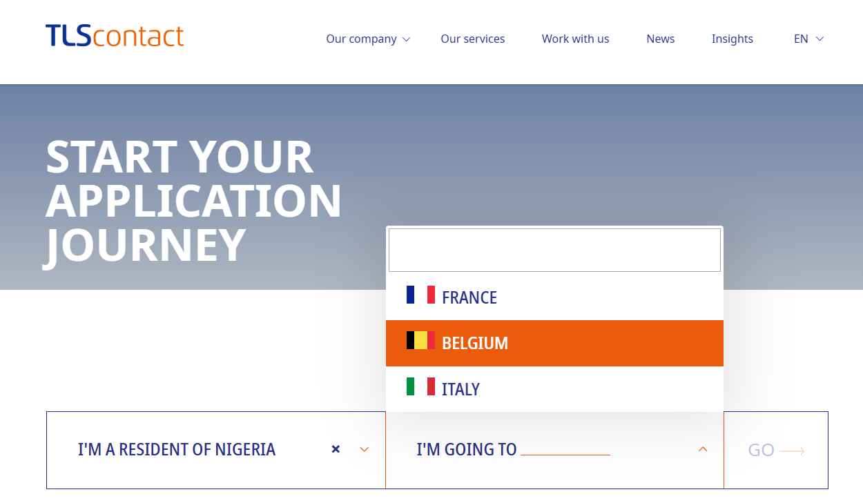 Identify the application authorities for a Netherlands visa