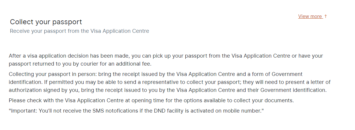 Collect Your Passport