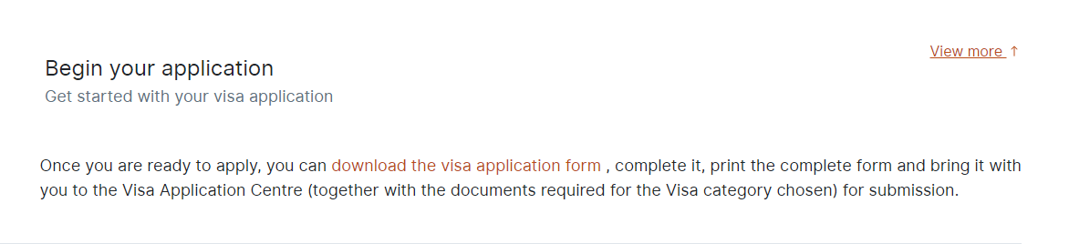 Fill Out the Application Form