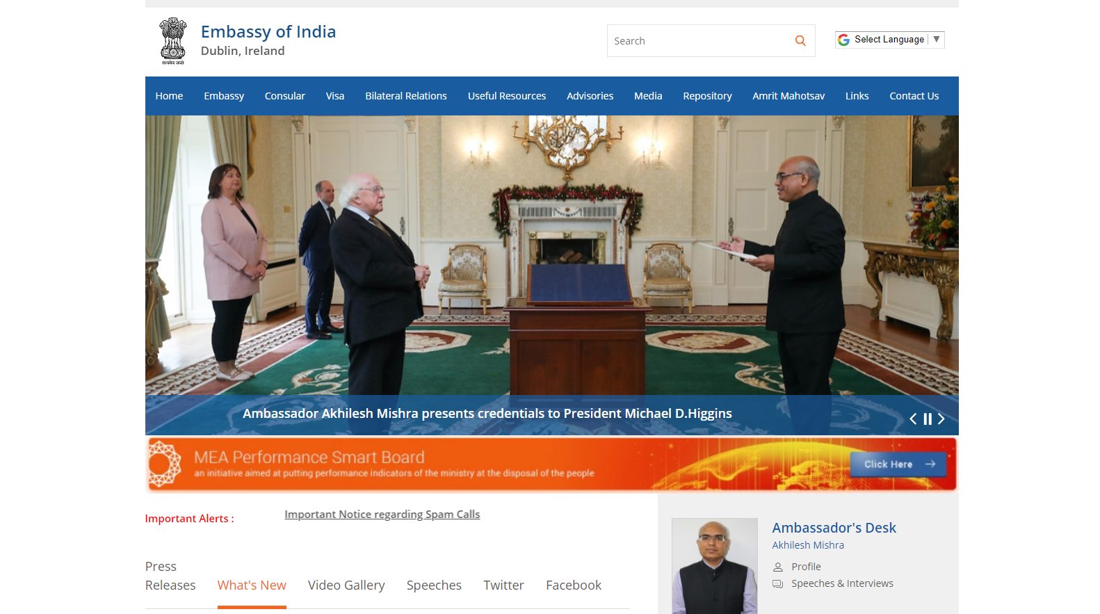 Indian embassy in Ireland