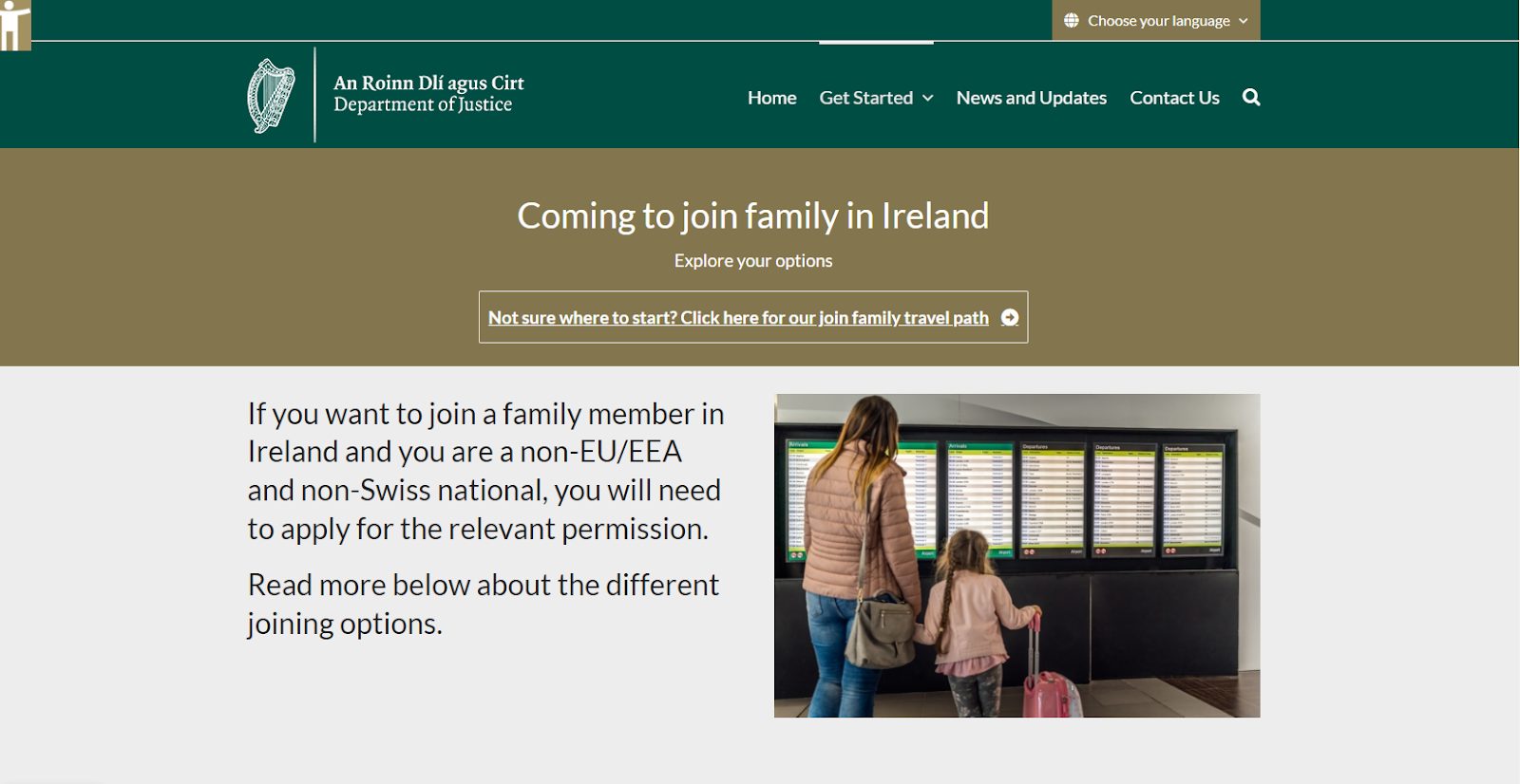 Join Family Visa of Ireland