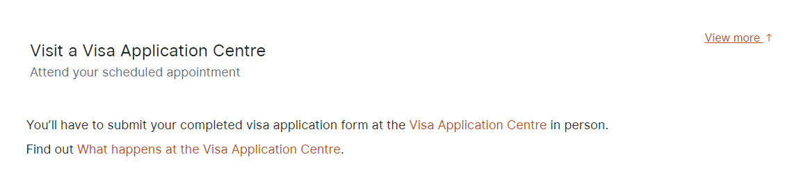 Visit the VAC