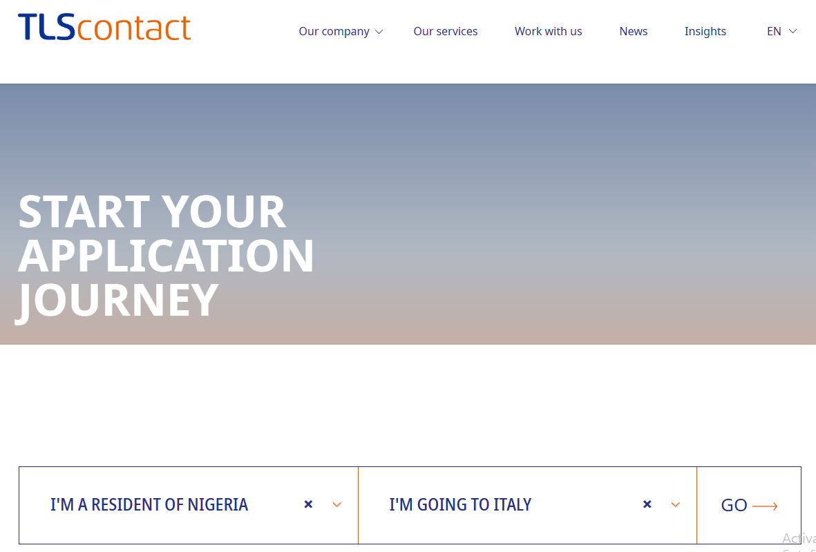 Visit the website of TLScontact