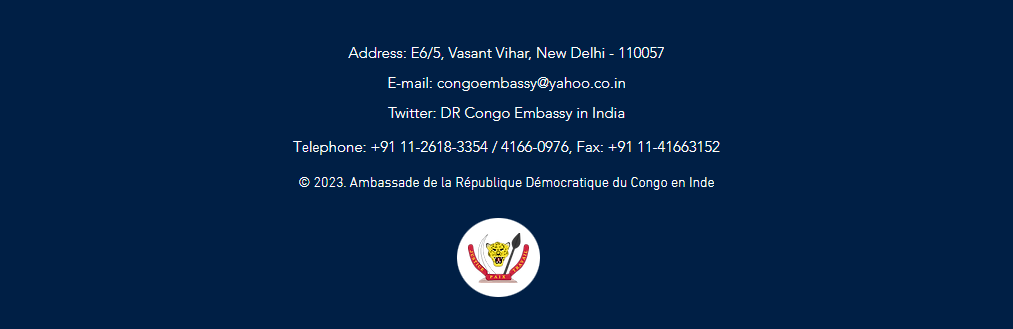 Schedule Congo Visa Appointment