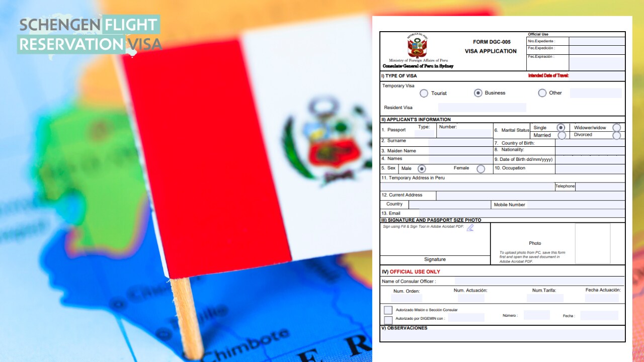 Visa Application Form