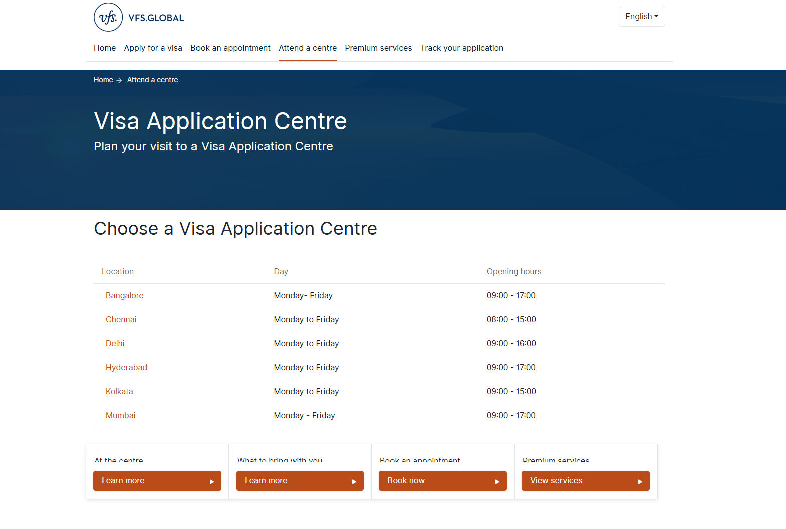 Attend VAC