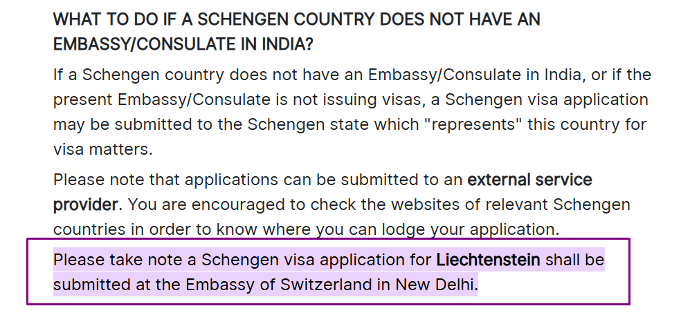 Instructions about Visa Submission