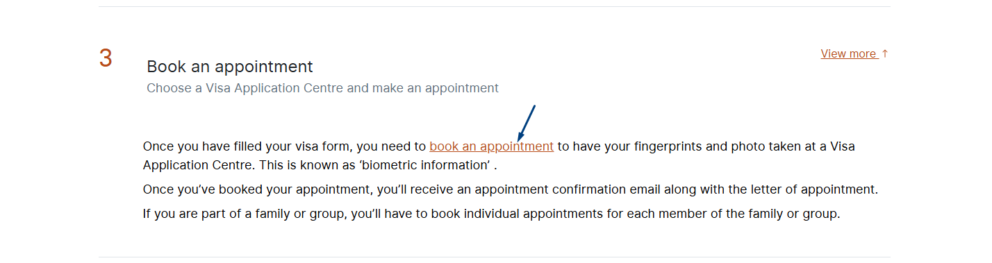 Schedule an Appointment at VAC for a Croatia Visa