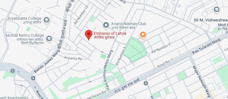 Latvia Embassy in New Delhi