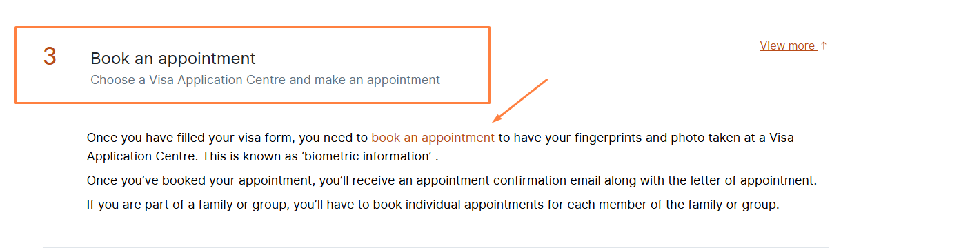 scheduled an appointment at the Bulgarian VAC center