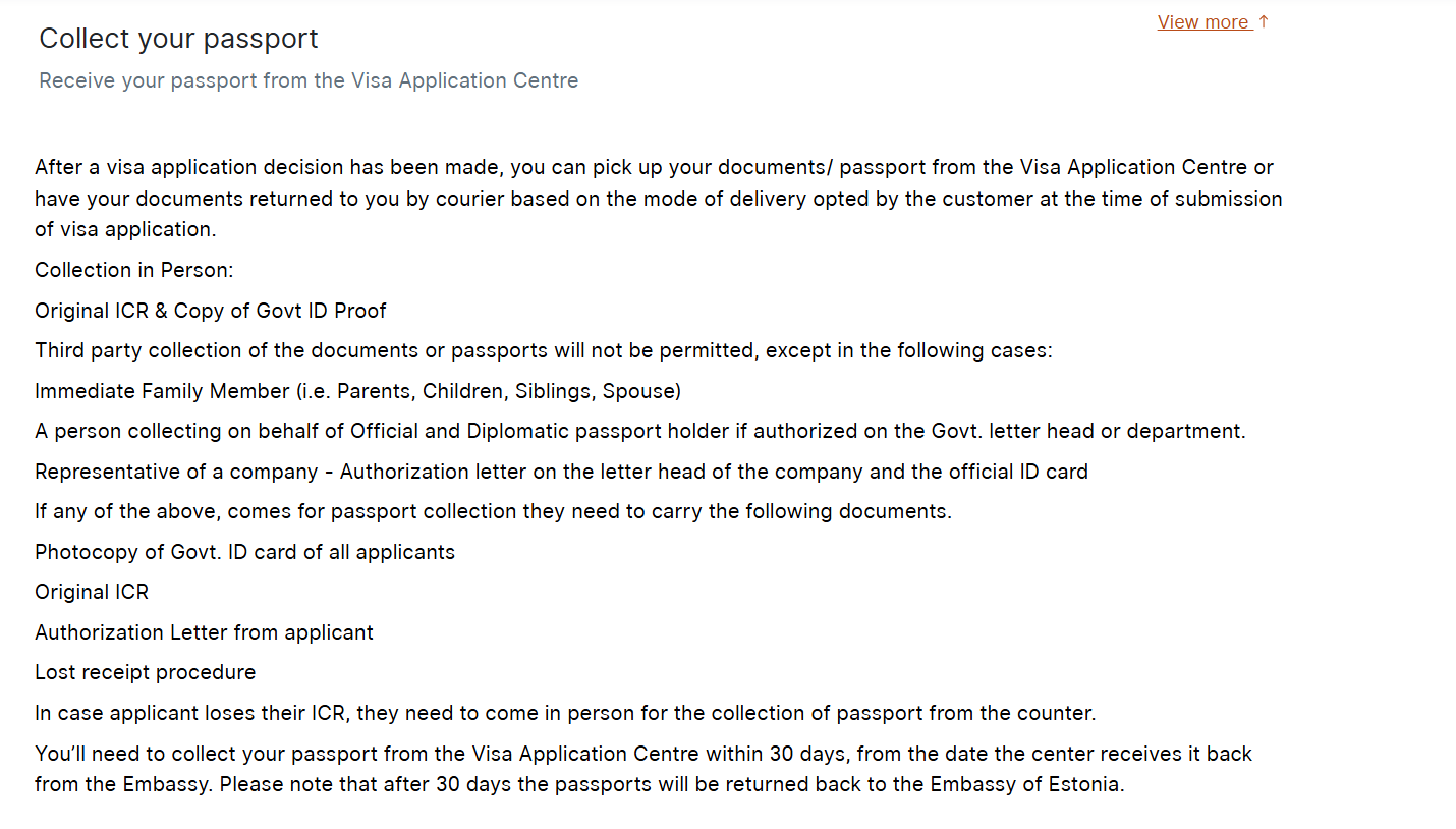 Collect Your Passport