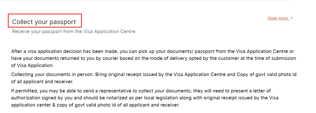 Collect Your Passport