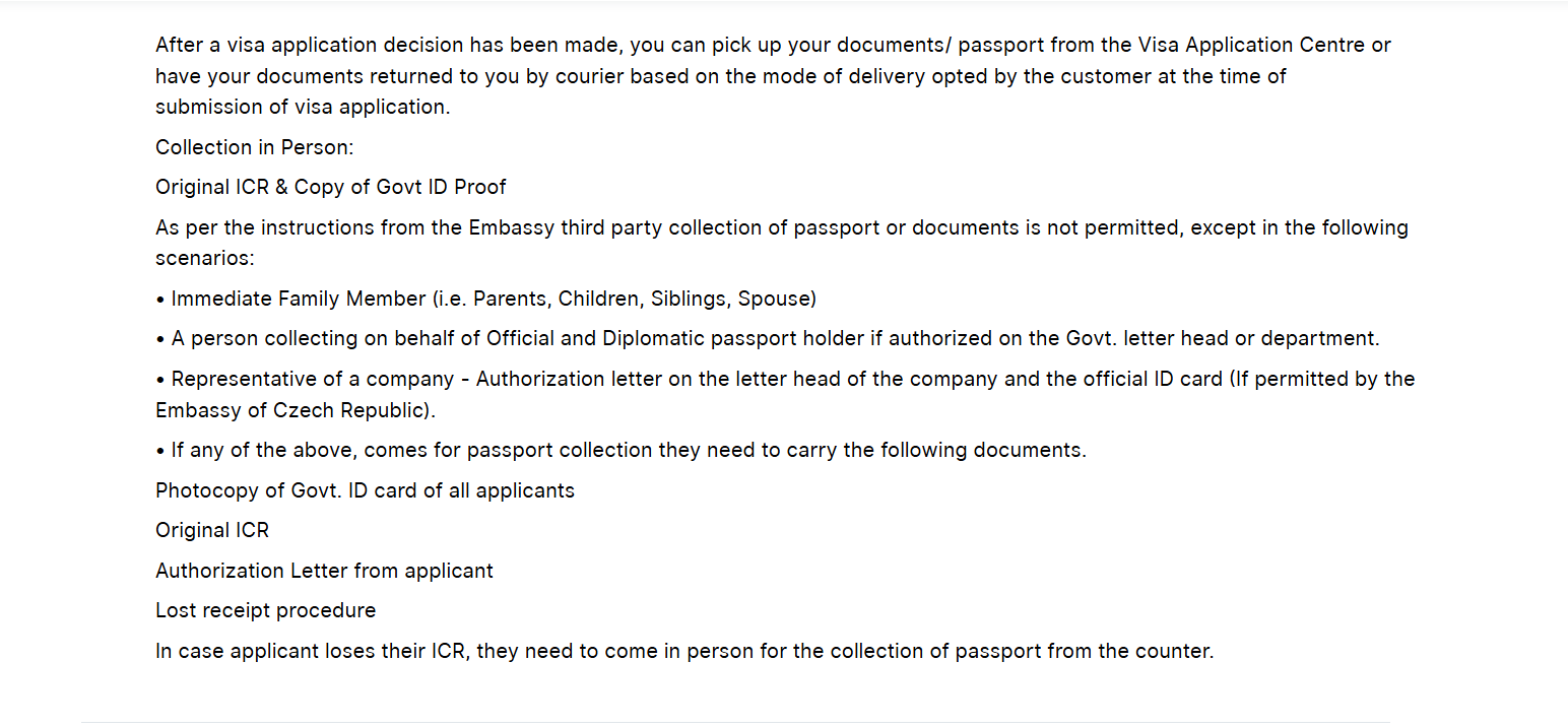 Collect Your Passport