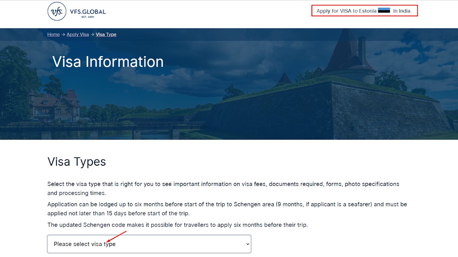 Determine the Visa Type