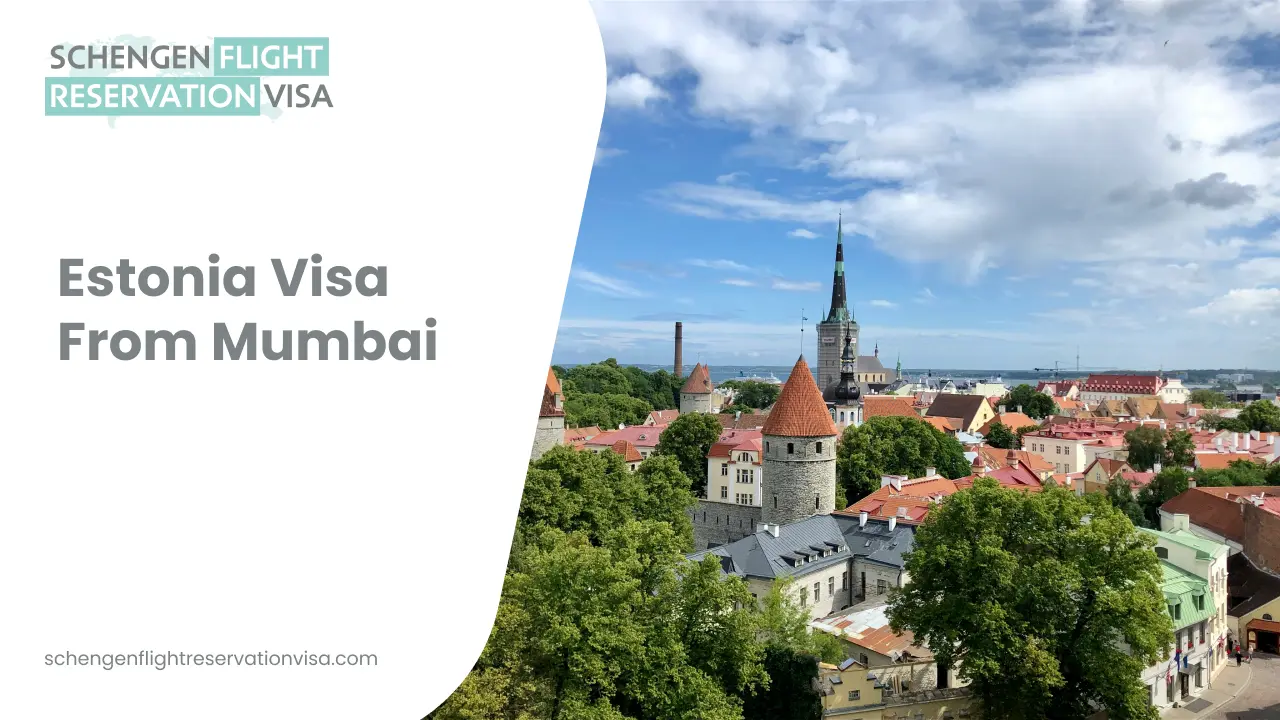 An image featuring a scenic cityscape of Tallinn, Estonia, with the text