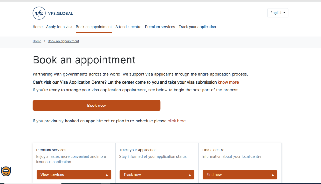 Schedule the Appointment