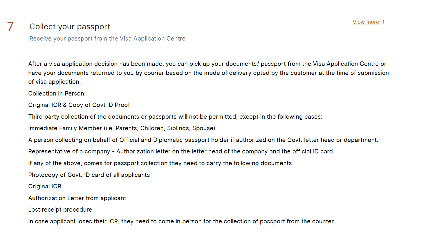 Collect Your Passport