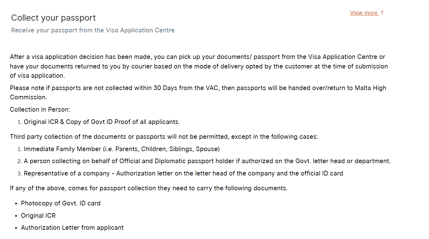 Collect Your Passport