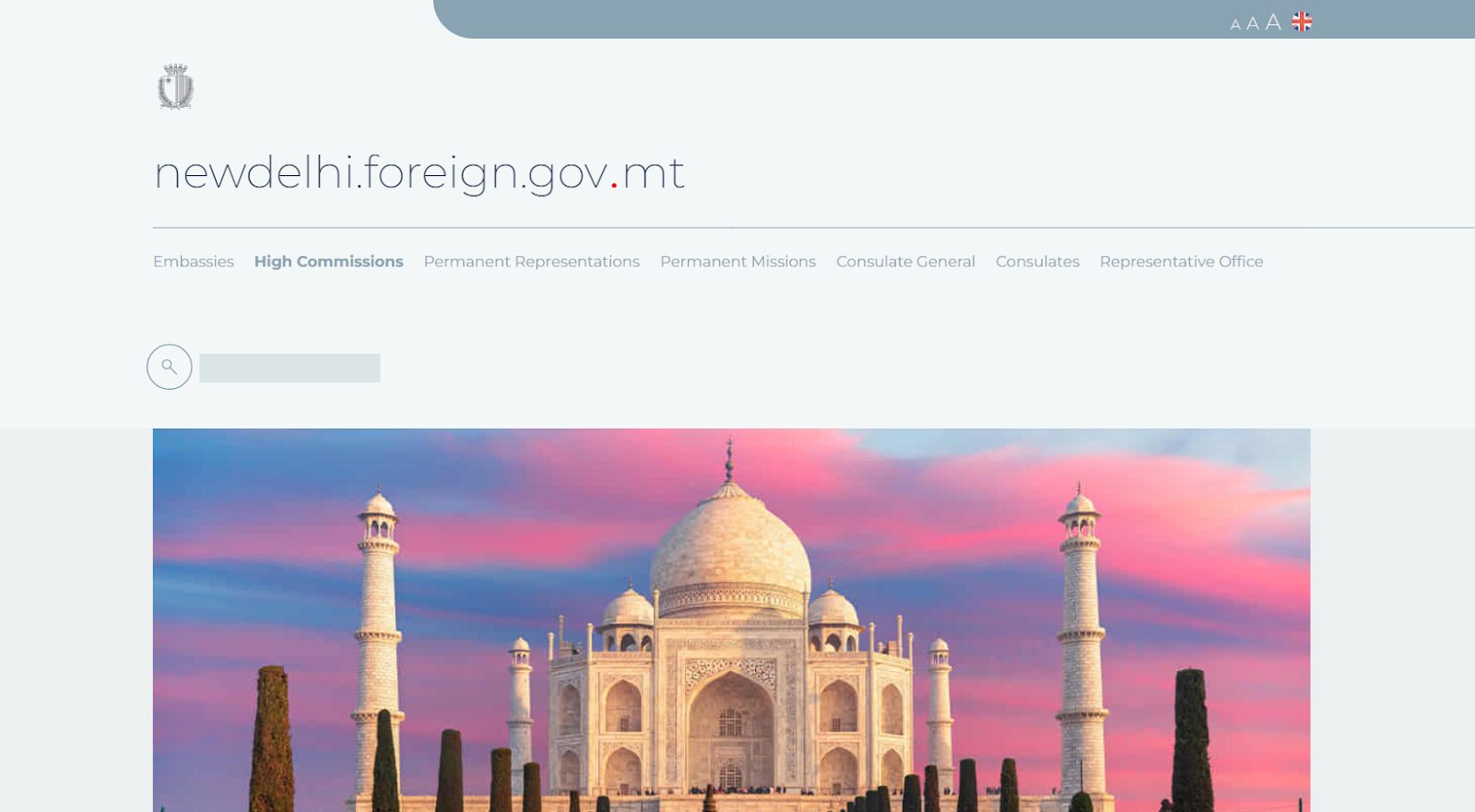 Maltese Embassy Located in New Delhi