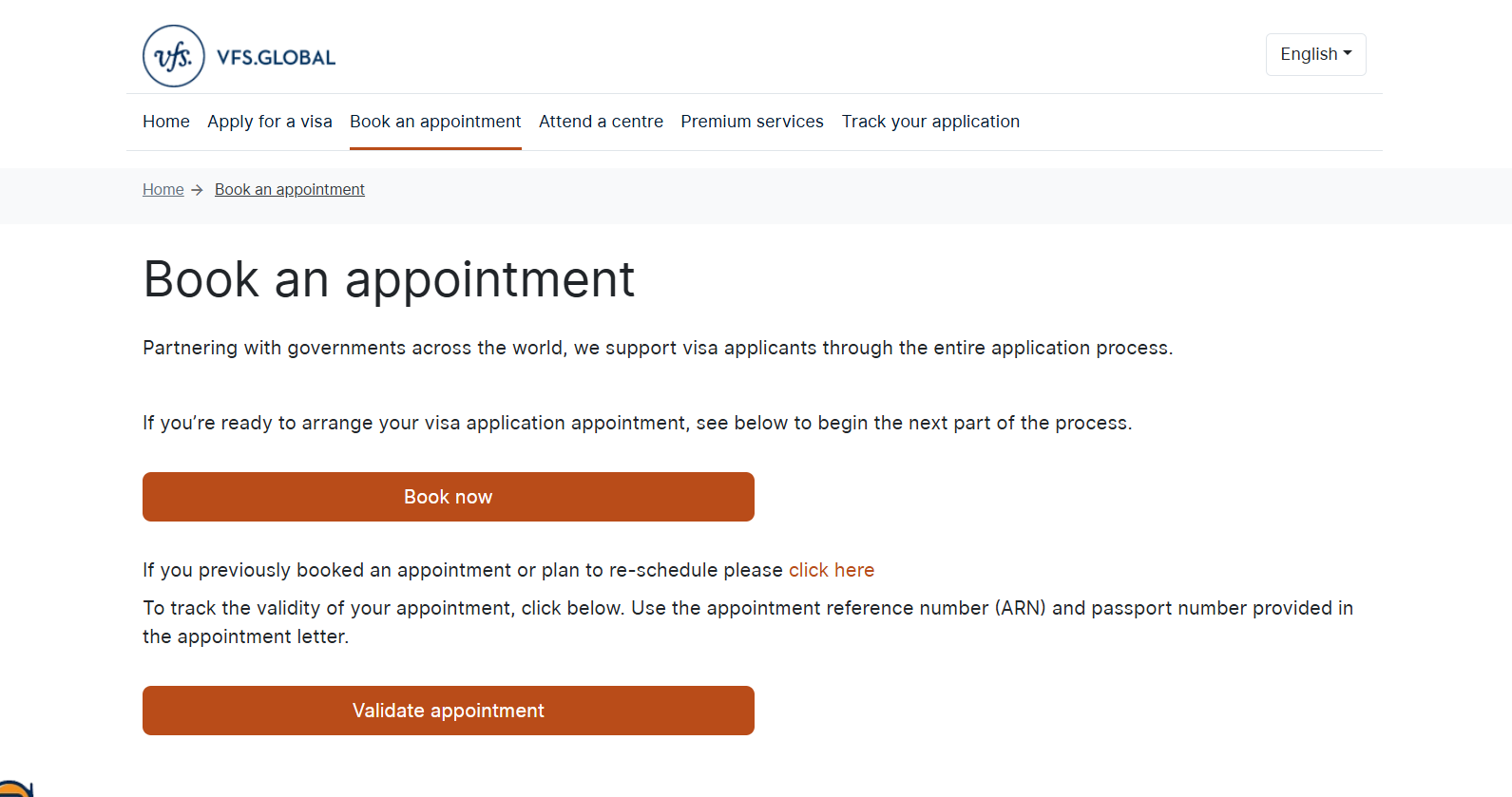 Schedule the Appointment