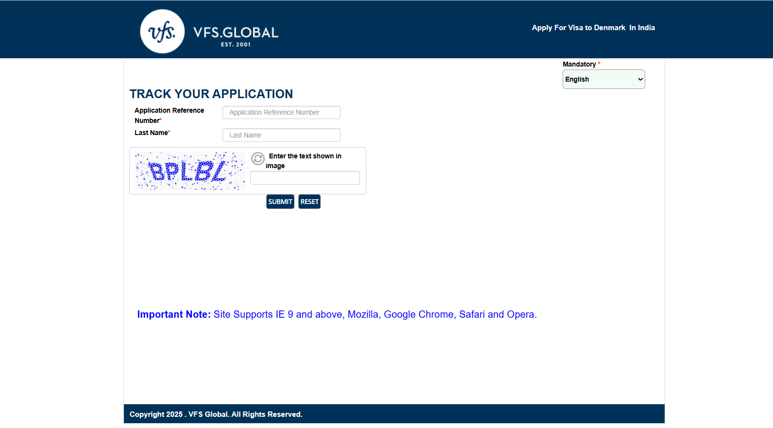Track Your Visa Application