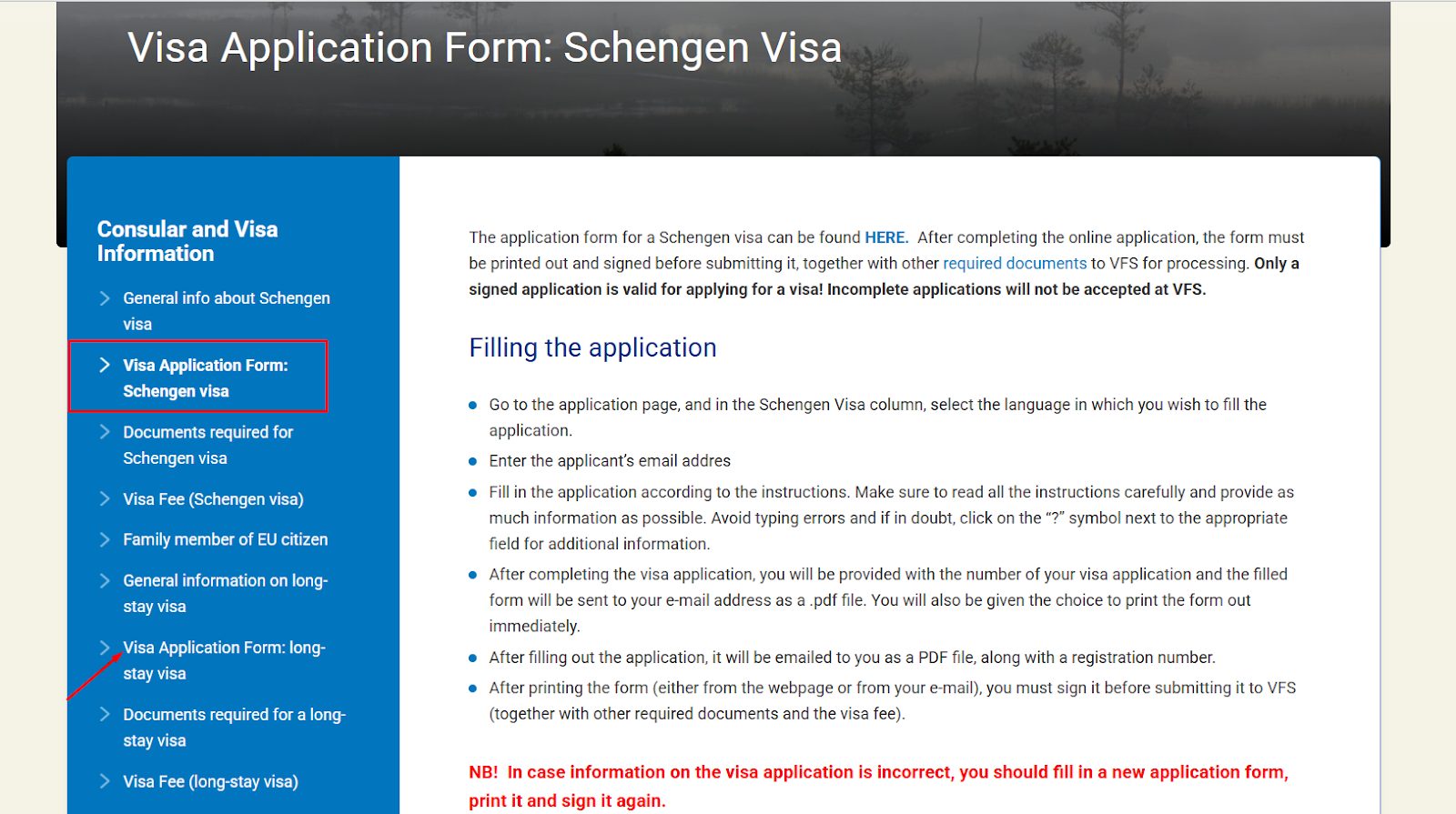 applying for a Schengen visa