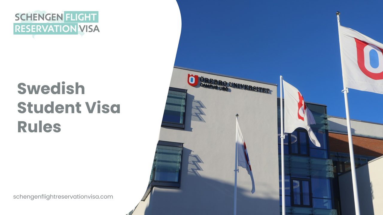 A Swedish University Endorsing a Shift in the Student Visa Rules.